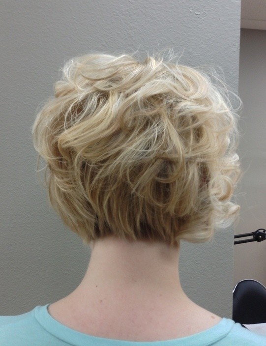 Haircuts-Back-View-Women-Short-Hairstyles-for-Work Curly-Bob-Haircuts ...