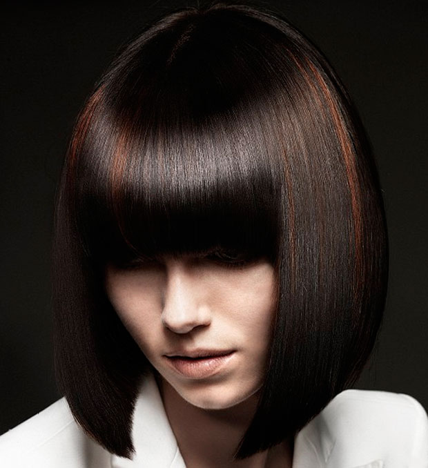 taglio di capelli medi