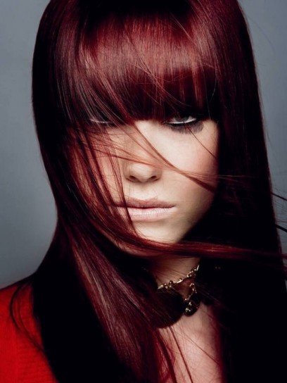 capelli rossi lunghi