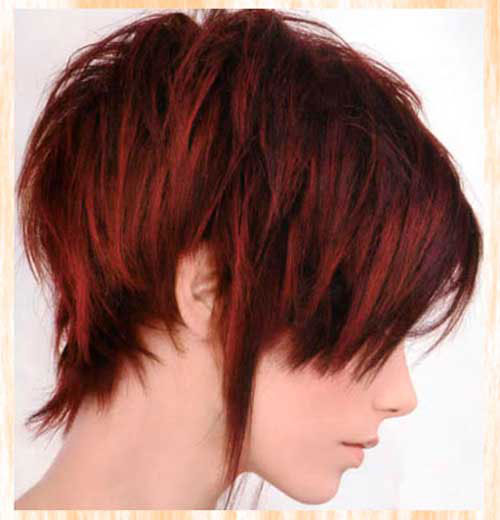 acconciature rosse corte