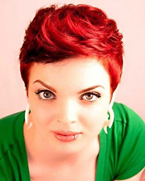 acconciature rosse corte