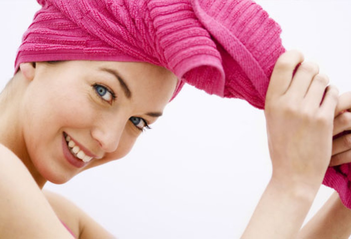 capelli asciugati bene