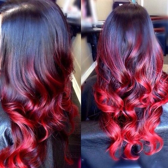 ombre rosso