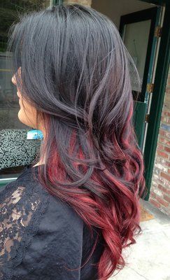 ombre rosso