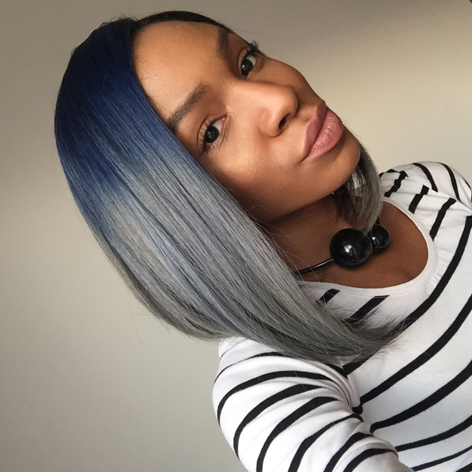 grey ombre hair
