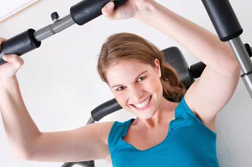 capelli in ordine in palestra