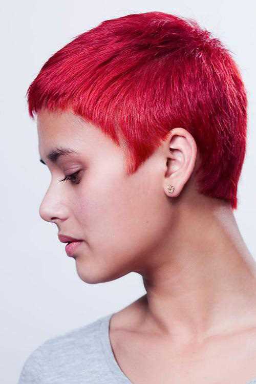 Capelli Corti Con Due Colori
