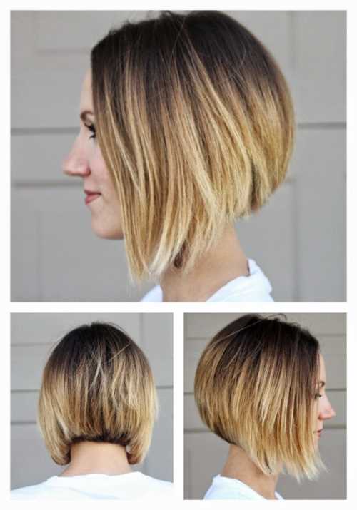capelli corti e ombre hair