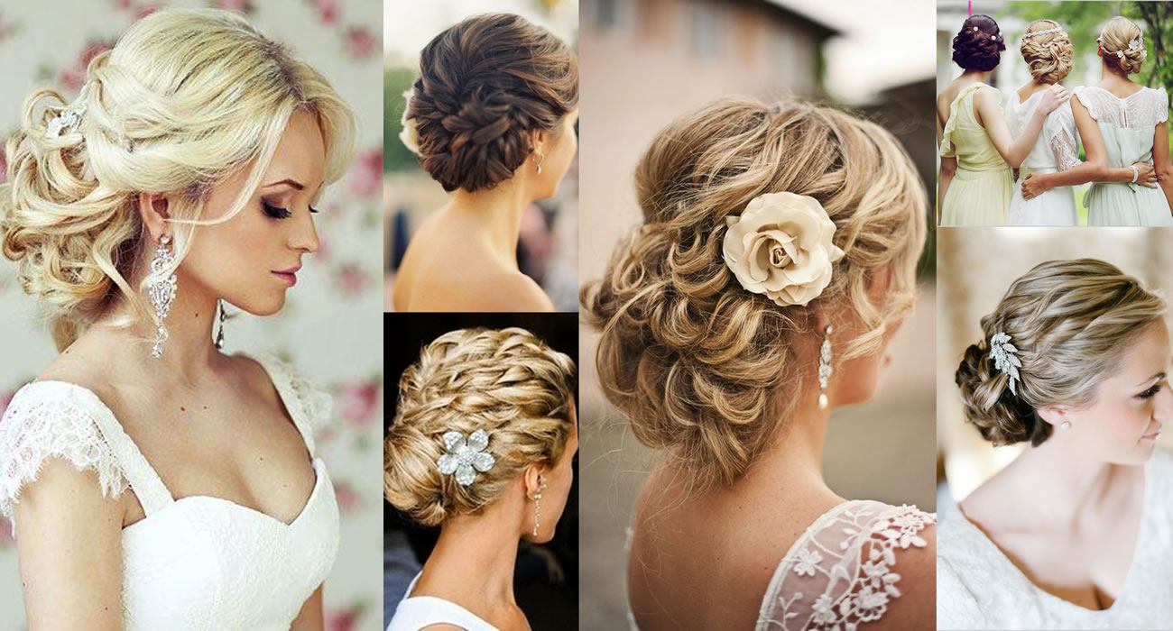 acconciature da sposa capelli raccolti