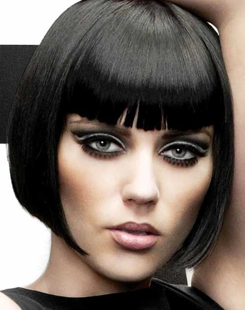 Short jet black hair CapelliStyle short-jet-black-hair-capellistyle