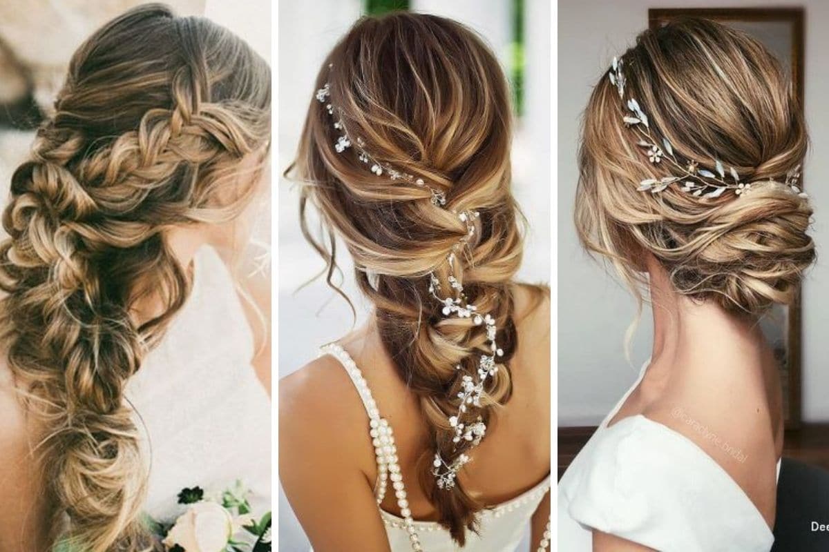 treccia da sposa