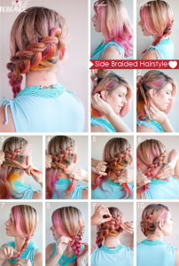 tagli di capelli con trecce