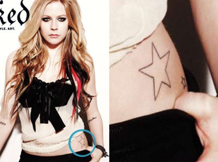 Avril-Lavigne-tattoos-star-tattoos-on-hip4