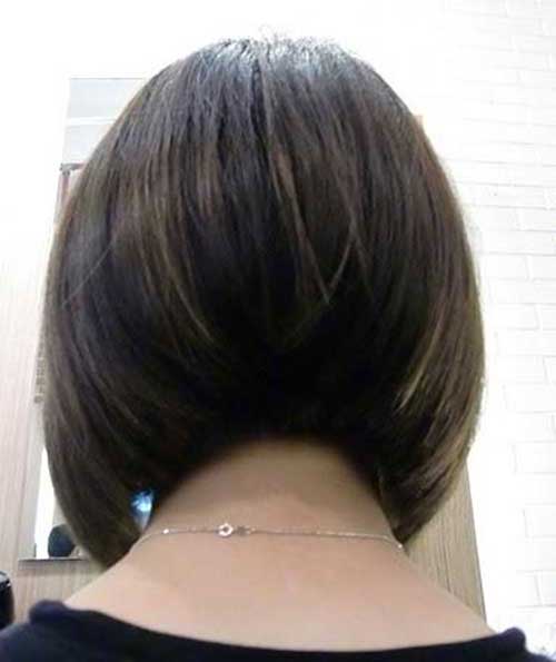 Bob Cut Back Head View
