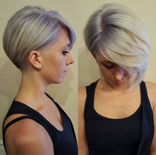 Asymmetrical-Short-Hairstyles-with-Long-Bangs-Shaved-Haircuts-2015-2016