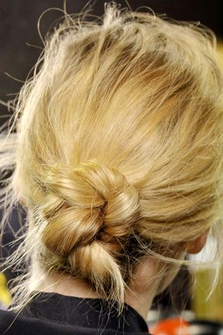 chignon per capodanno