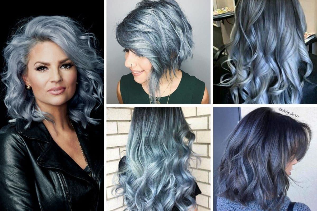 Capelli Grigio Blu Una Tinta Che Vi Catturera A Colpo D Occhio Capellistyle