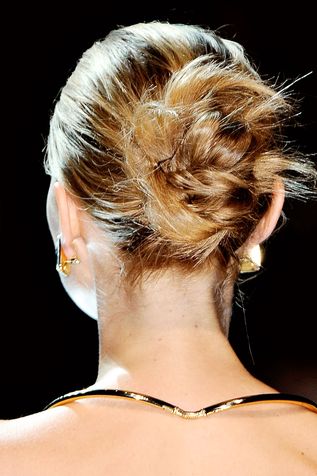 chignon per capodanno