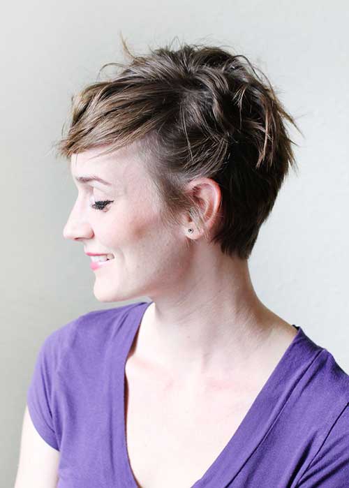 pixie cut per capelli sottili