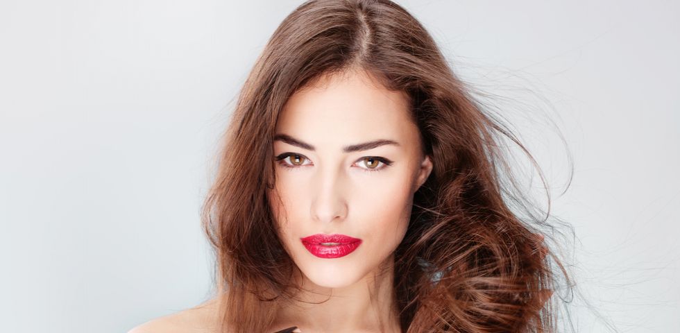 trucco occhi marroni