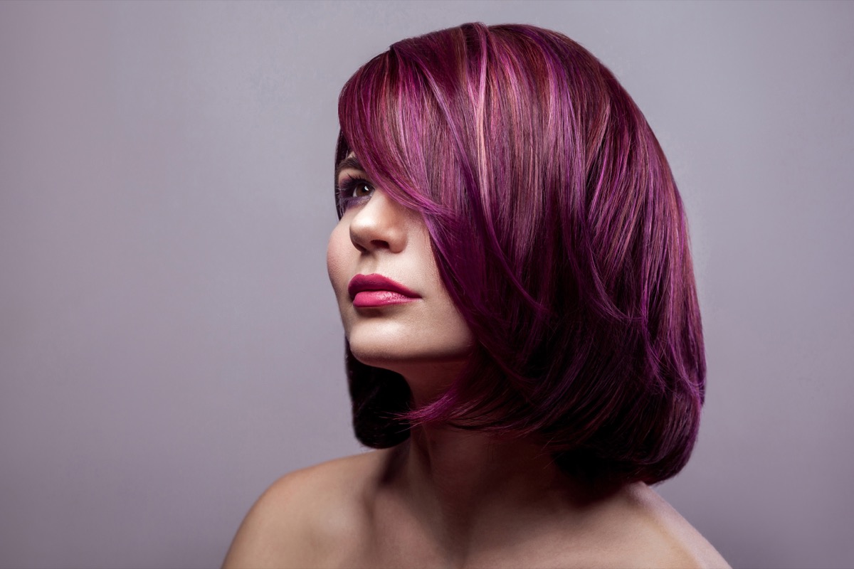 Ottime Idee Di Capelli Ombre Lavanda E Viola Foto