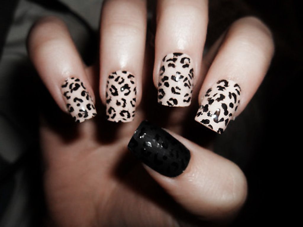 4. Step-by-Step Snow Leopard Nail Design - wide 8