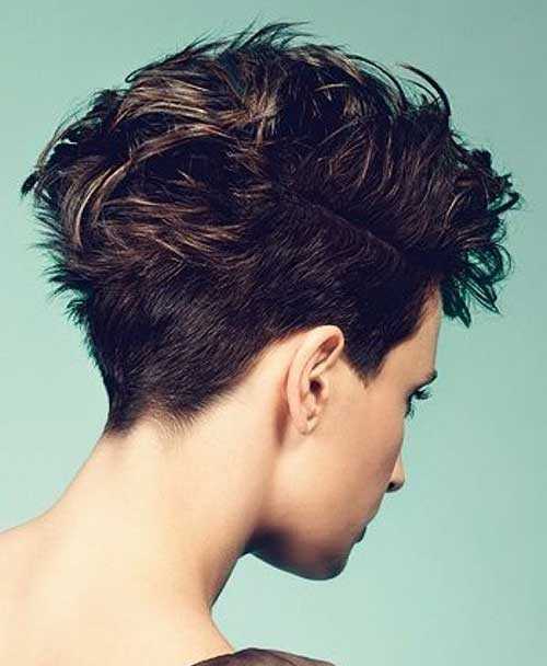 Pictures Of The Back Of Short Haircuts