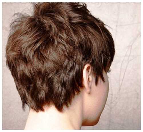 Short Hairstyles For Fine Hair Front And Back