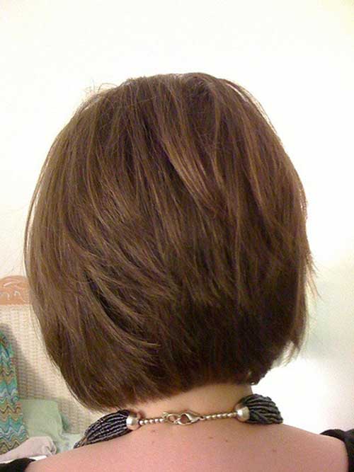 Bob Cut Back Head View