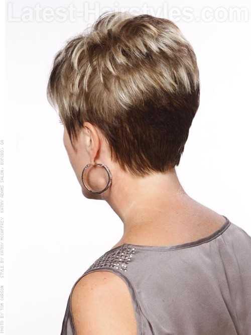 Front And Back Pictures Of Short Hairstyles