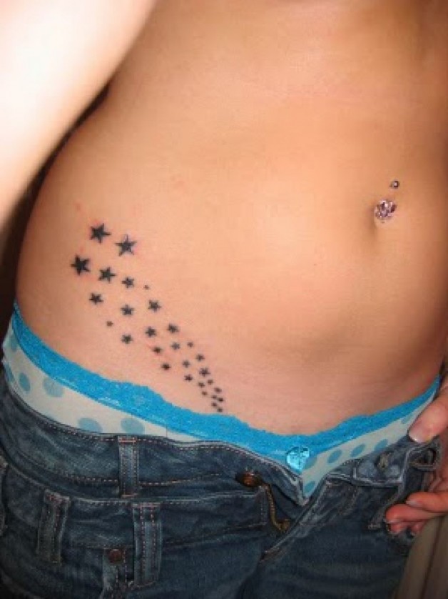 star-unique-tattoo-design-for-girls