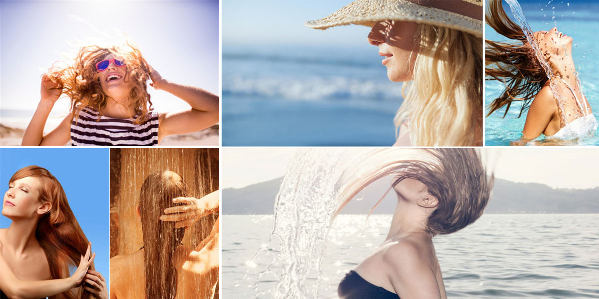acqua del mare danneggia i capelli