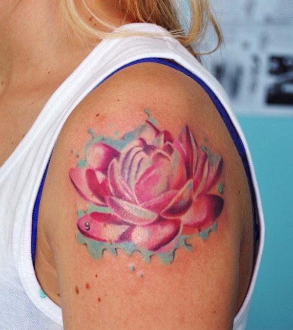 Tatuaggi Fiori Di Loto Origine Significati E Foto