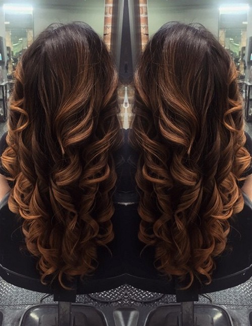 V Shaped Haircut Curly Hair