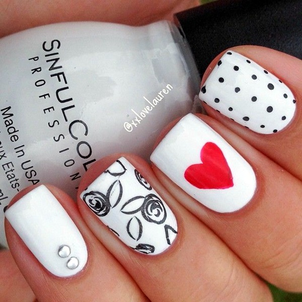 white-nails-art-designs-25