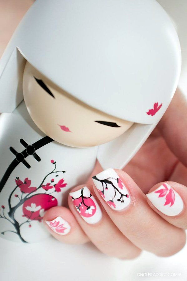 white-nails-art-designs-32
