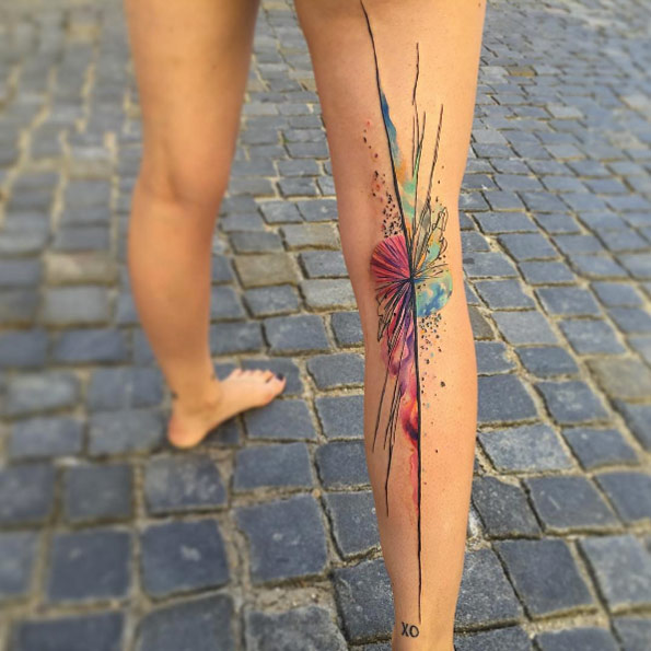 abstract-watercolor-tattoo-leg