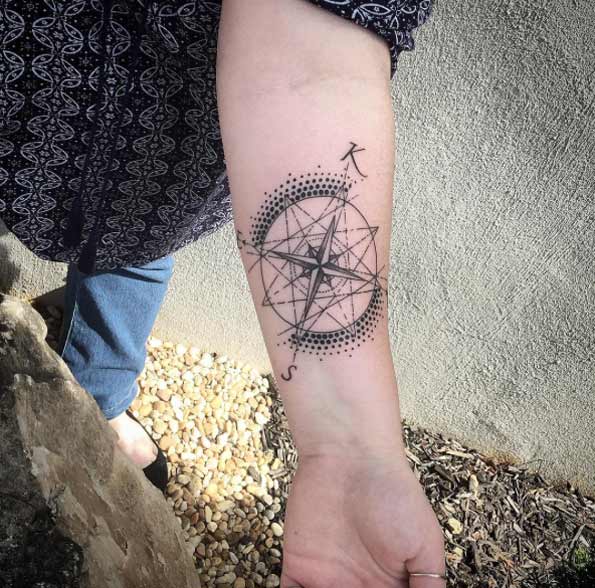 compass-tattoo