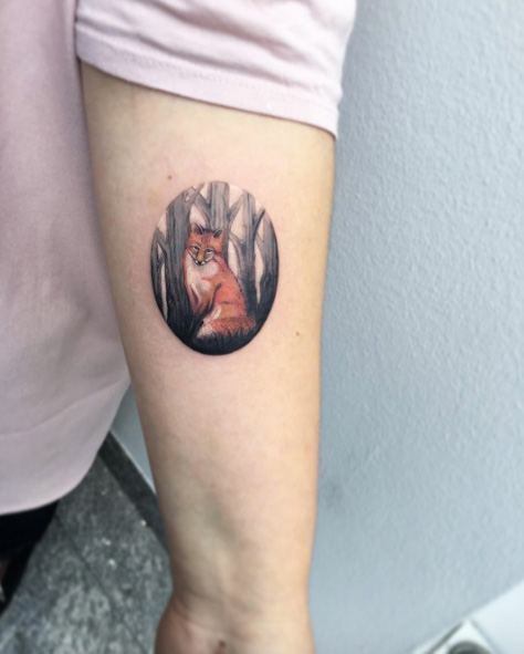 fox-tattoo-design