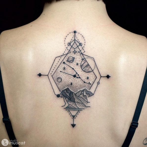 geometric-landscape-tattoo