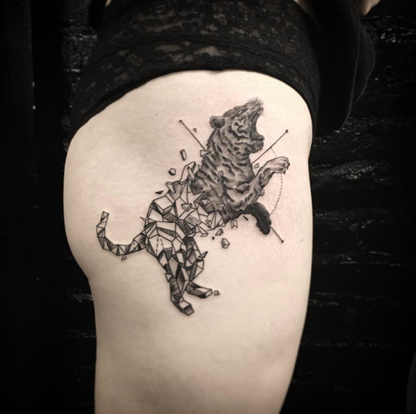 geometric-tiger-tattoo