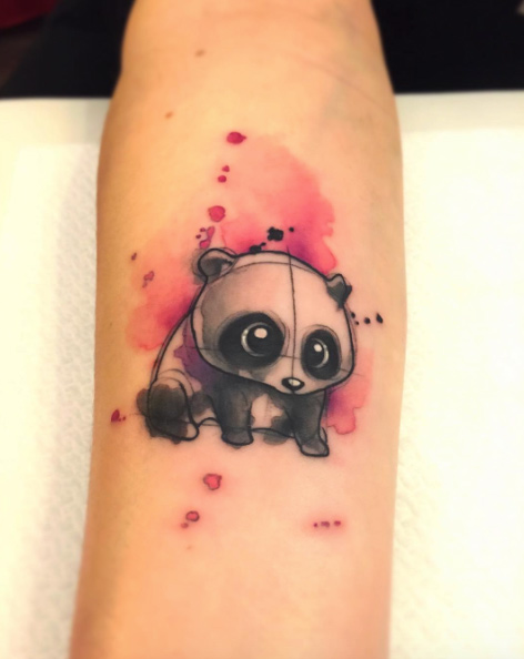 watercolor-panda-tattoo-design