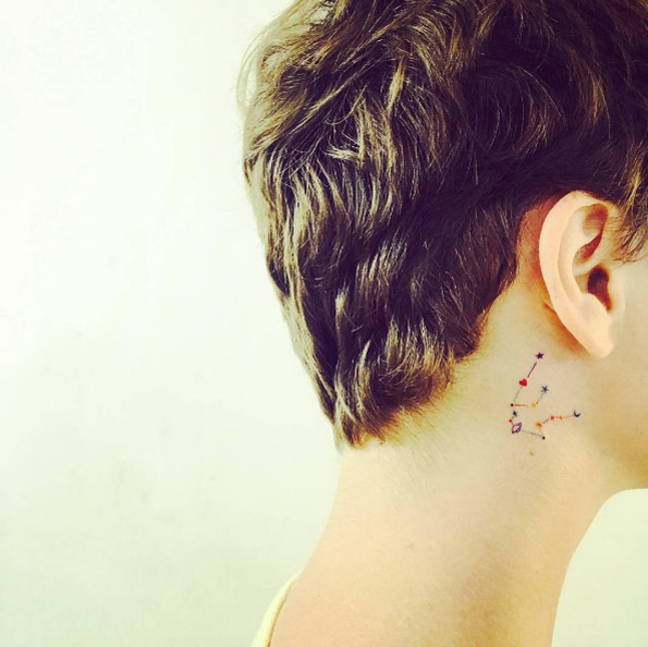 behind-the-ear-constellation-tattoo