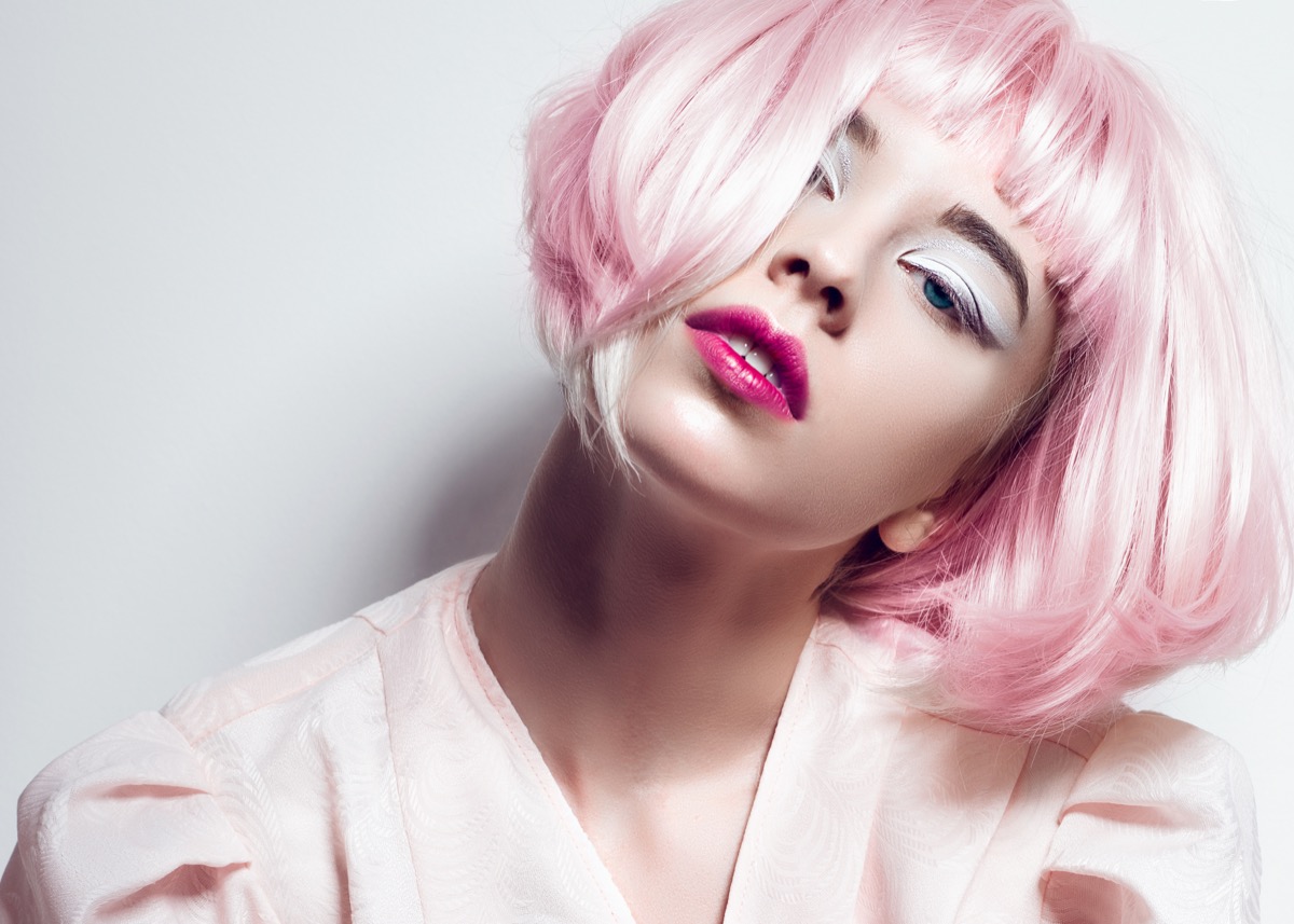 colorare i vostri capelli corti