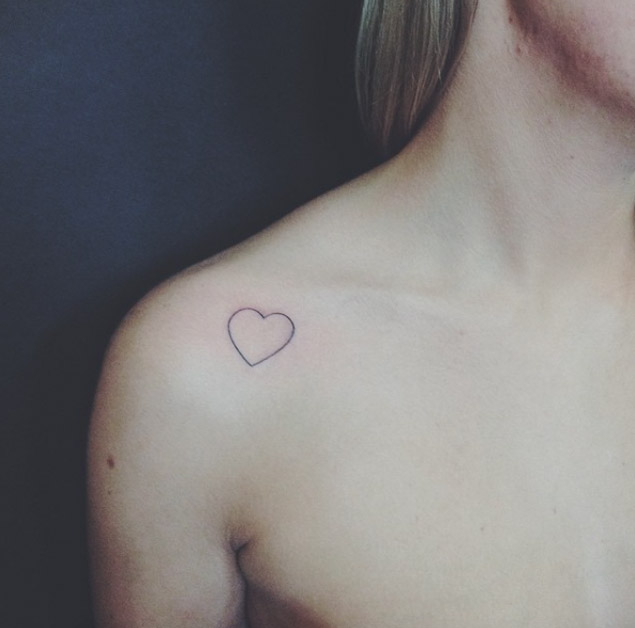 minimal-heart-tattoo