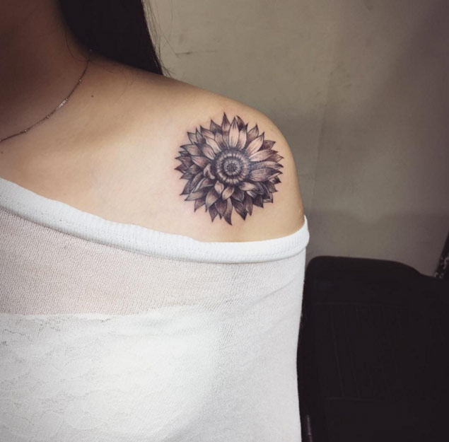 sunflower-tattoo-design-33