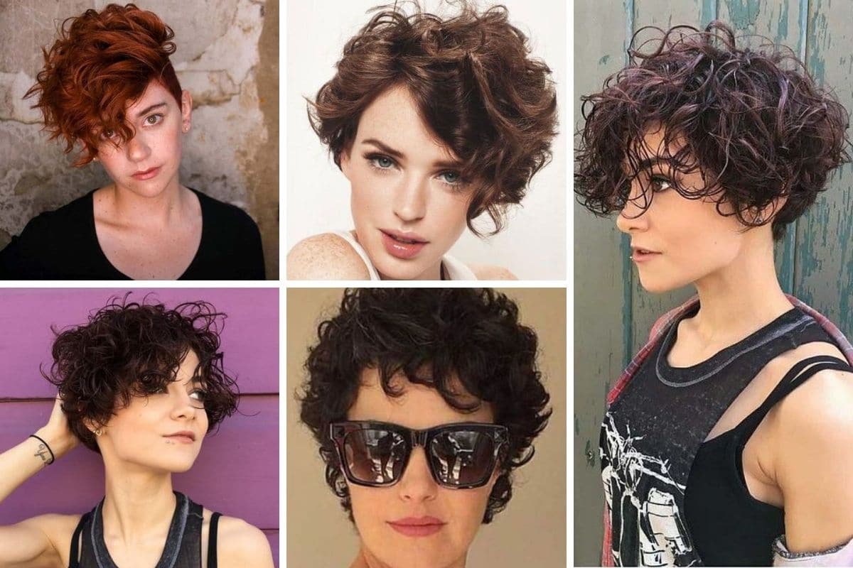 65 tagli di capelli corti ricci sbarazzini, simpatici ed originali!