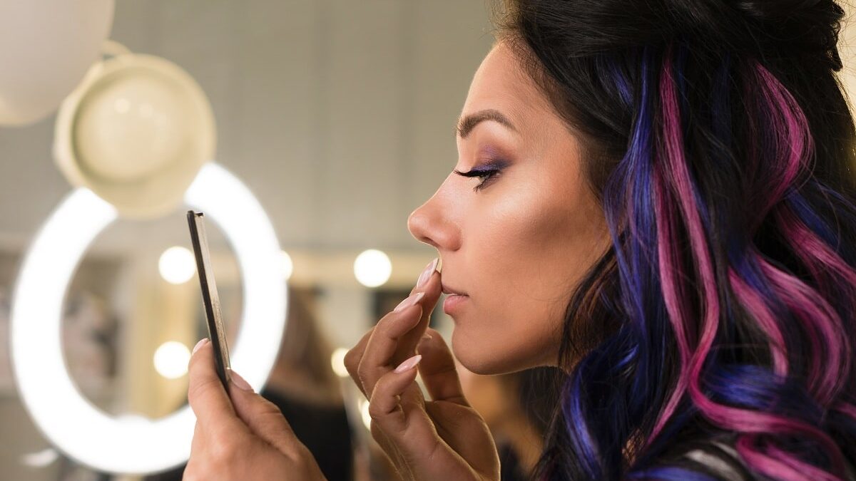 ciocche colorate capelli