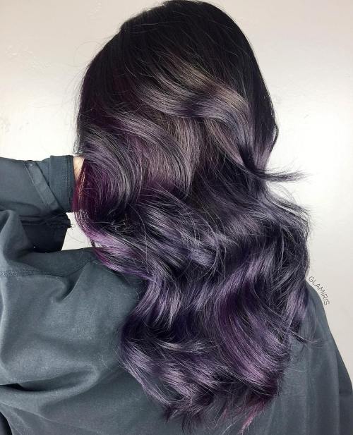 7cooltonedeggplanthair CapelliStyle