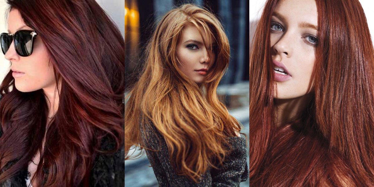 auburn hair